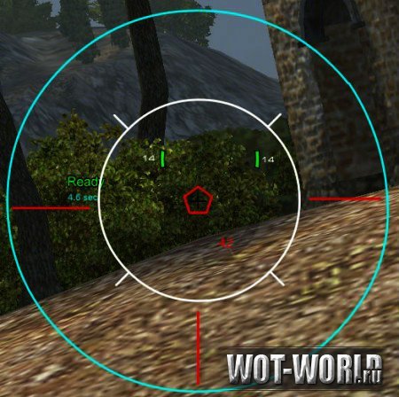 Прикольный прицел для World Of Tanks 9.14 и 9.14 Прикольный прицел для World Of Tanks 9.14 и 9.14